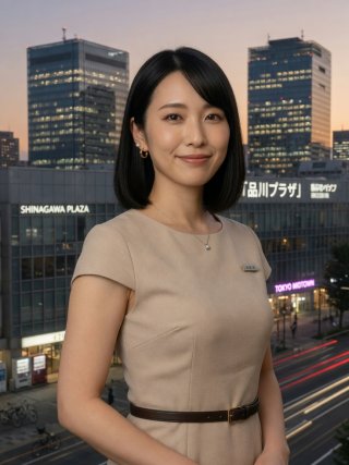 Keiko Sato free AI virtual girlfriend portrait